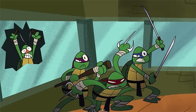 Die Turtles haben einen schlechten Tag