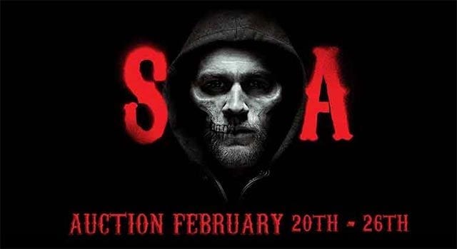 Neue Sons of Anarchy-Auktion