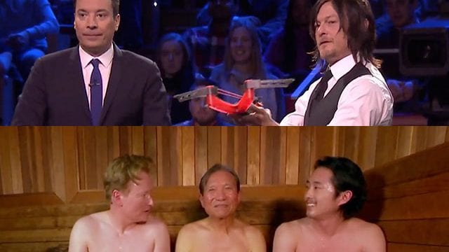 TWD-Cast zu Gast bei Conan und Jimmy Fallon