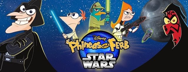 phineas ferb star wars