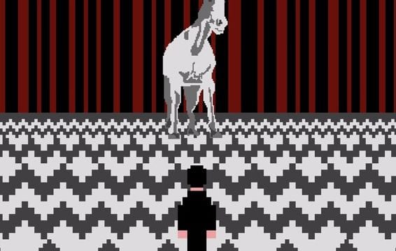 Twin Peaks in Atari-Style