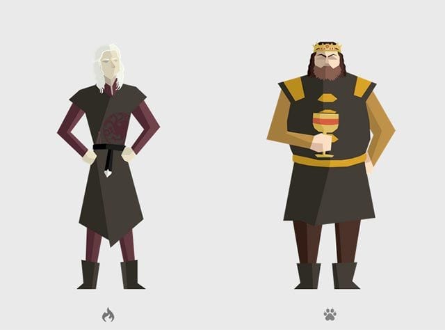 Alle Game of Thrones-Tode fein-säuberlich illustriert