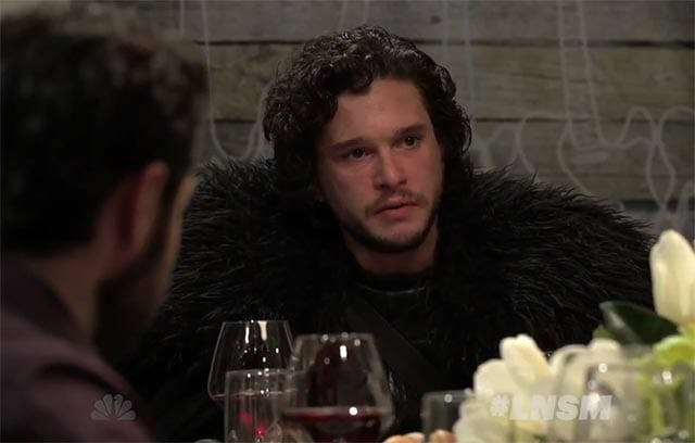 Jon Snow ist ein deprimierender Dinner-Gast