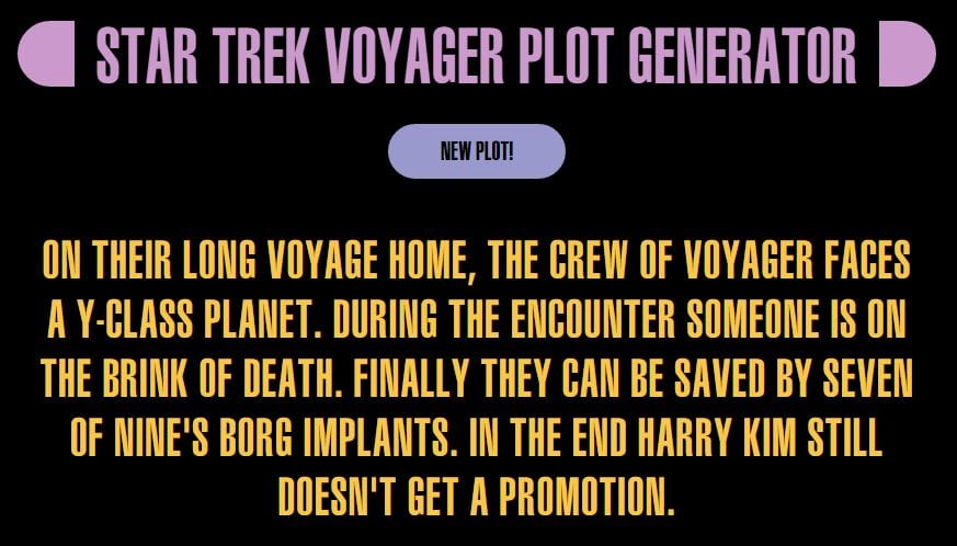 star trek plot generator