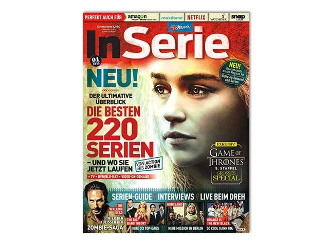 InSerie: Serienmagazin geht in den Druck