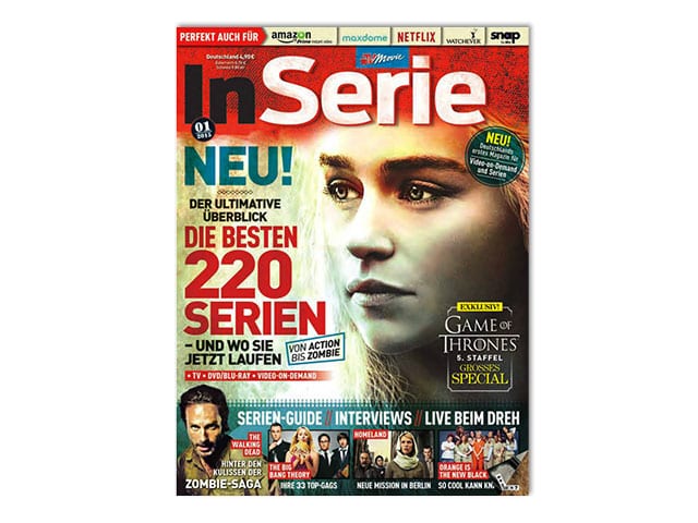 InSerie: Serienmagazin geht in den Druck