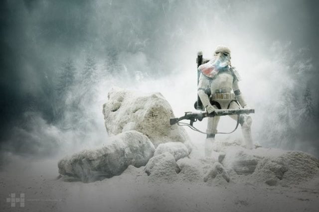 Star Wars: Stormtroopers in Snow