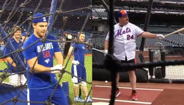 Baseball mit Stephen Amell und Kevin James