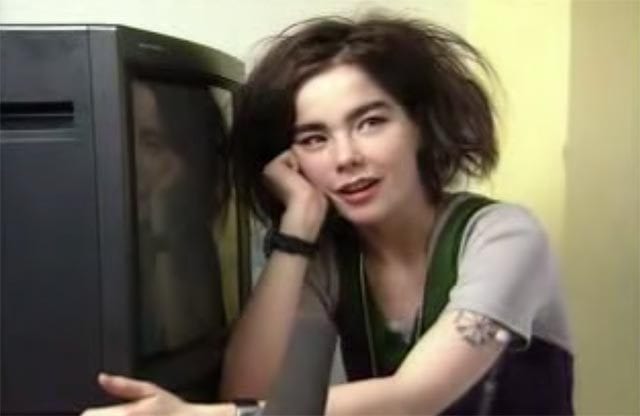 Björk erklärt uns ihren Fernseher
