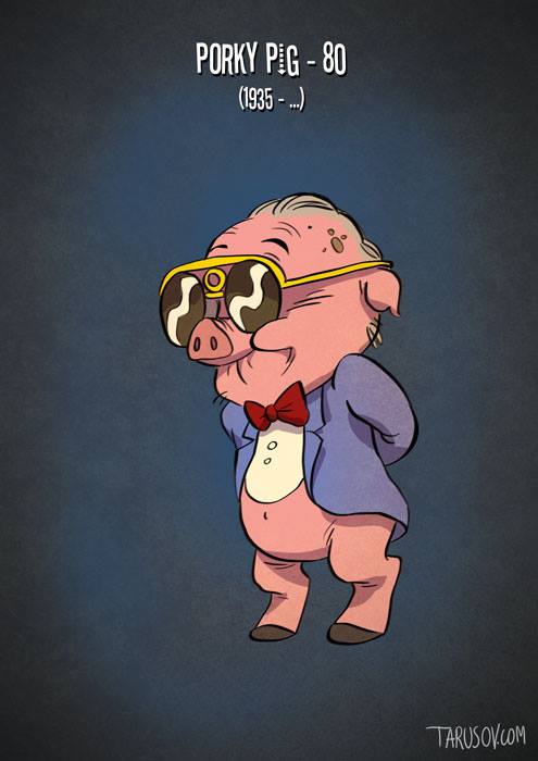 Porky Pig © Andrew Tarusov