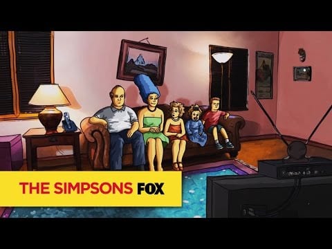Simpsons Rotoscope Intro