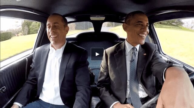 Barack Obama trifft Jerry Seinfeld – und es ist großartig
