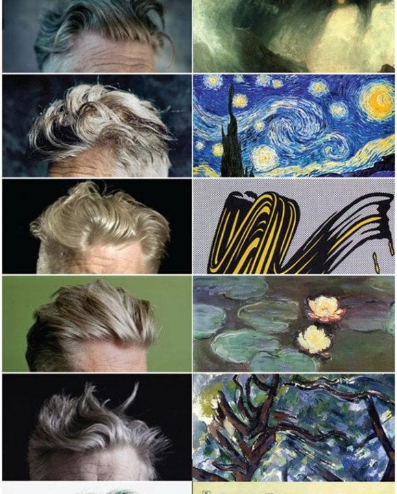 David Lynchs Frisur ist Kunst!