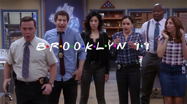 Brooklyn Nine-Nine-Intro im Friends-Stil