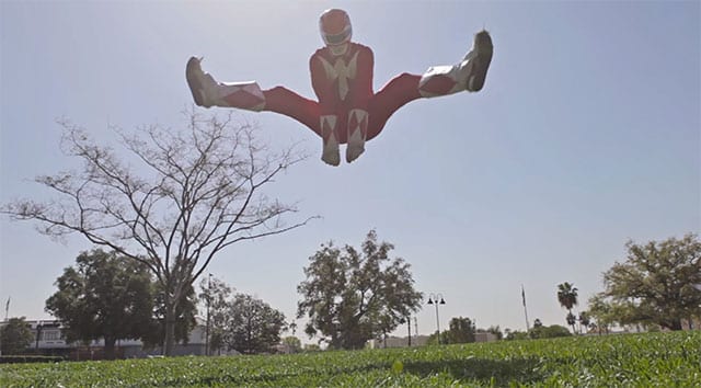 Power Ranger Parkour!