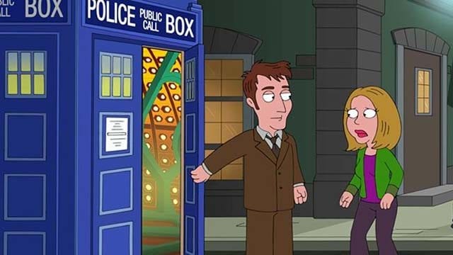 Doctor Who zu Gast beim Family Guy