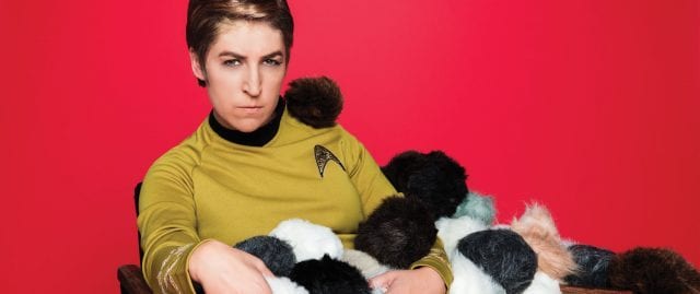 Mayim Bialik in Star Trek-Kostümen