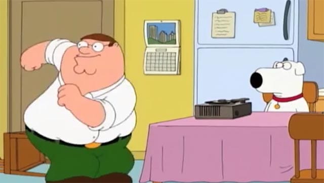 Family Guy with Drums