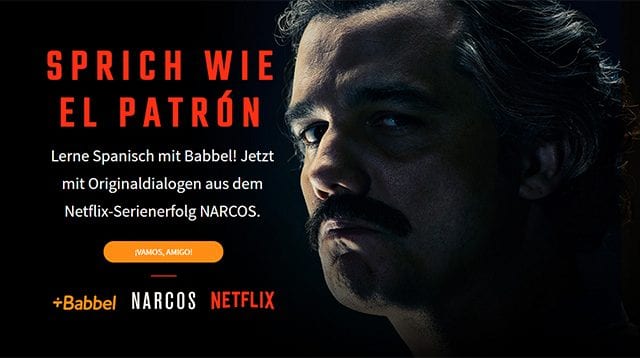 Narcos Fluchen Wie Pablo Escobar Babbel Und Netflix Bieten