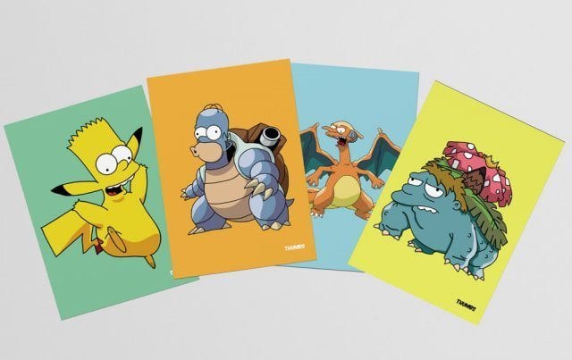Pokémon trifft The Simpsons!