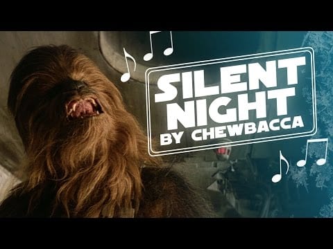 Chewbacca singt Stille Nacht