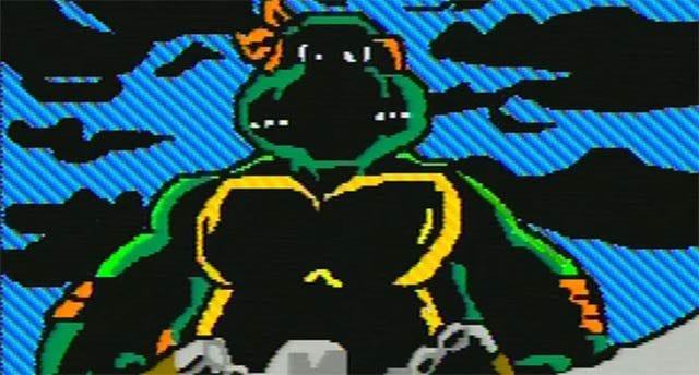 Teenage Mutant Ninja Turtles Intro in Mario Paint nachgemacht