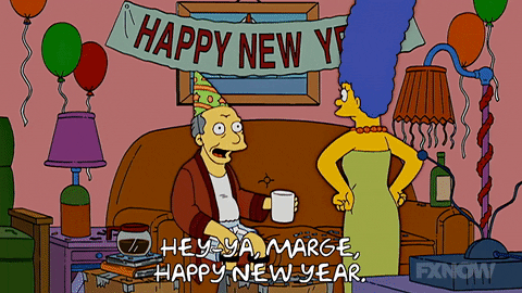 NewYear_Simpsons