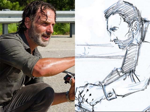 Storyboards zur aktuellen The Walking Dead-Folge