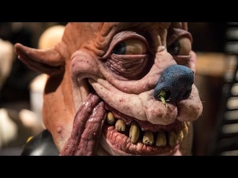 Creepy realistische Ren & Stimpy-Masken