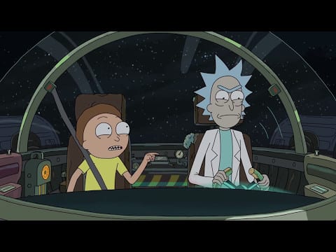 Rick and Morty and Facehugger