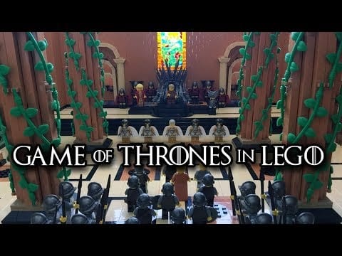 Game of Thrones in Lego nachgebaut
