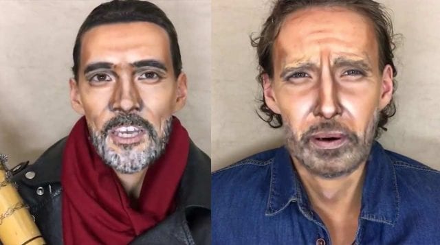 Geniale Make-up-Verwandlungen in The Walking Dead-Figuren