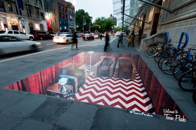 twin-peaks-red-room-street-art-3d-anamorphic-painting