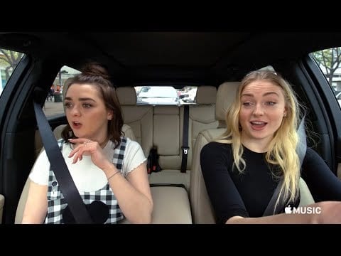 Carpool Karaoke: Sophie Turner & Maisie Williams