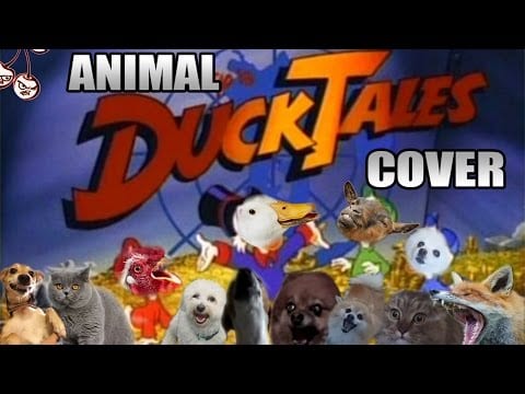 DuckTales Theme von Tieren gesungen