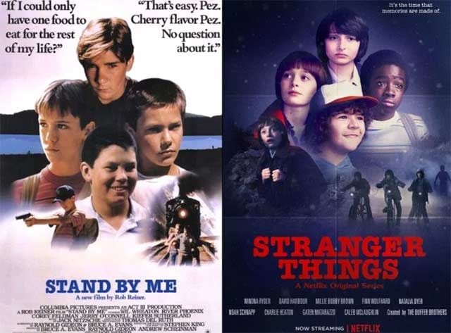 Stranger Things reinszeniert 70er & 80er Filmplakate