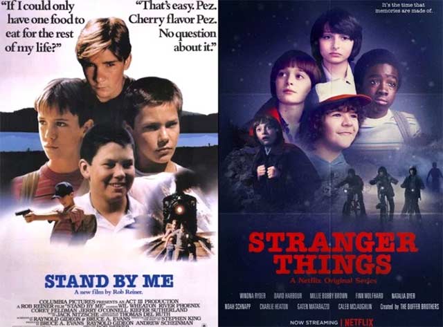 Stranger Things reinszeniert 70er & 80er Filmplakate