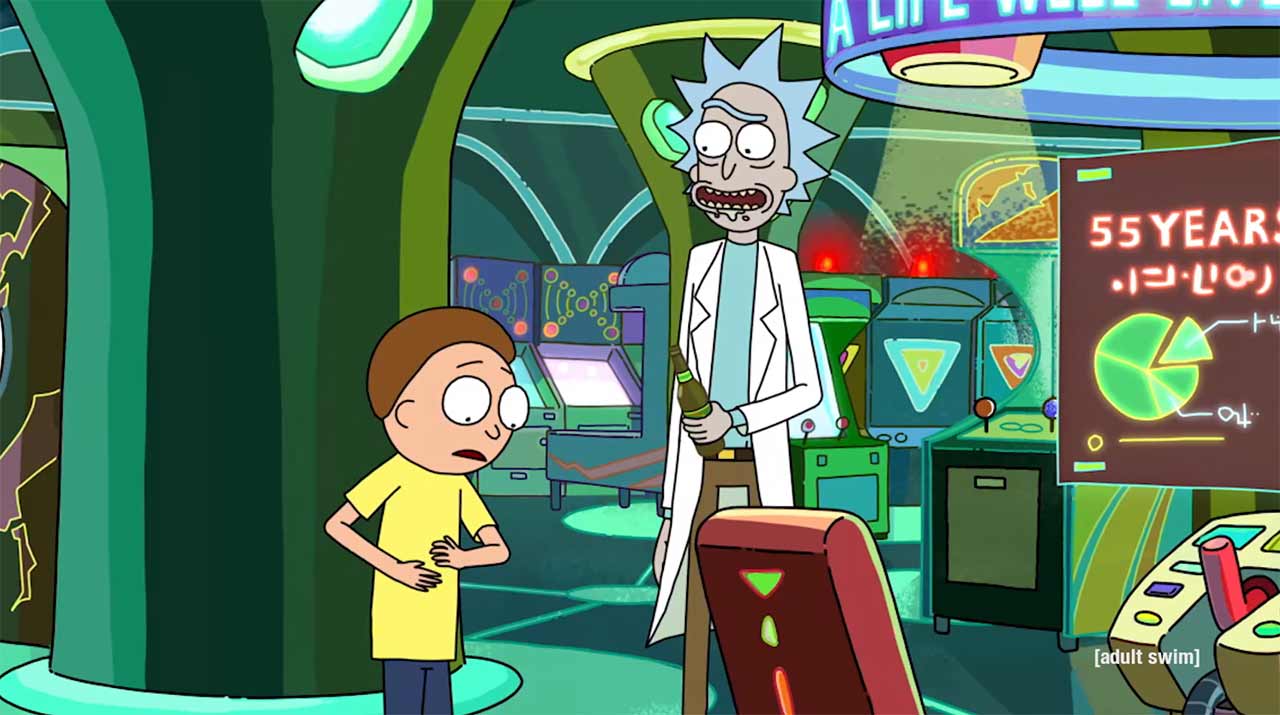 Alternative Scriptlines in „Rick and Morty“