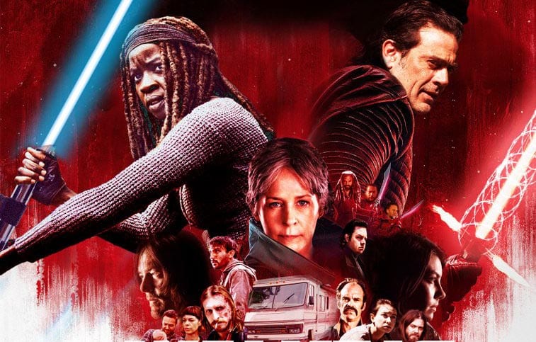 The Walking Dead: Tribut an Star Wars The Last Jedi