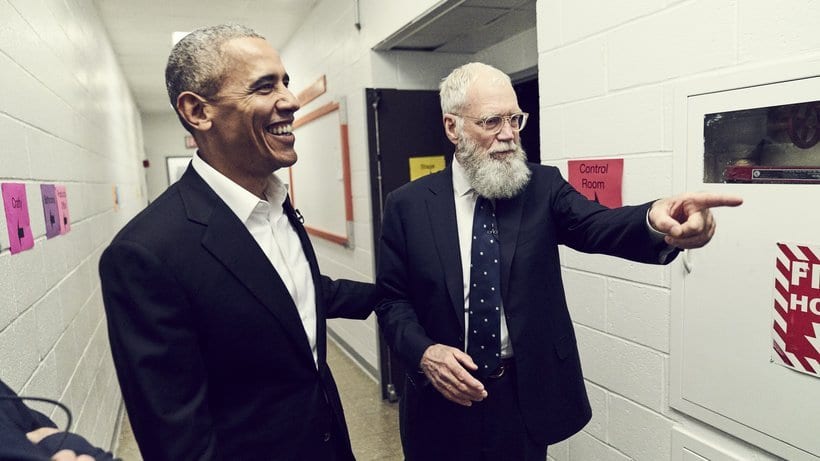 Review: My next guest needs no introduction – with David Letterman & Barack Obama