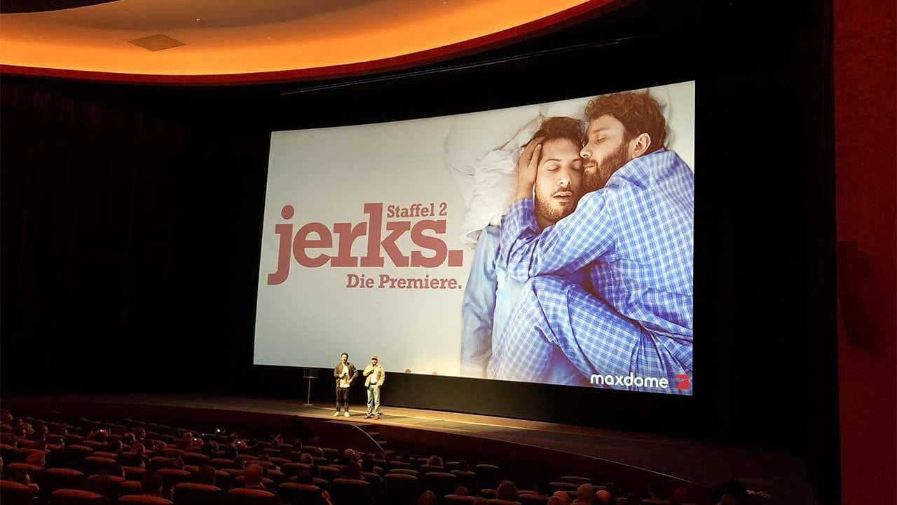 Wir waren bei der Vorpremiere der 2. Staffel „jerks.“