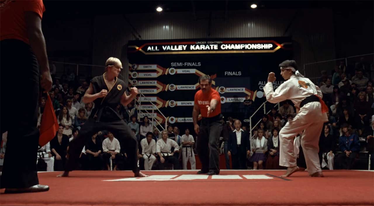 Die erste Folge der Karate Kid-Serie „Cobra Kai“ ist online