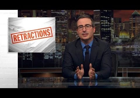 Last Week Tonight with John Oliver: Retraction (Web Exclusive
