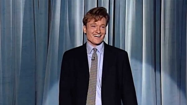 Die allererste Folge „Late Night With Conan O’Brien“