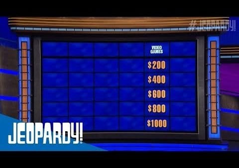 Wenn bei Jeopardy nach Videospielen gefragt wird…