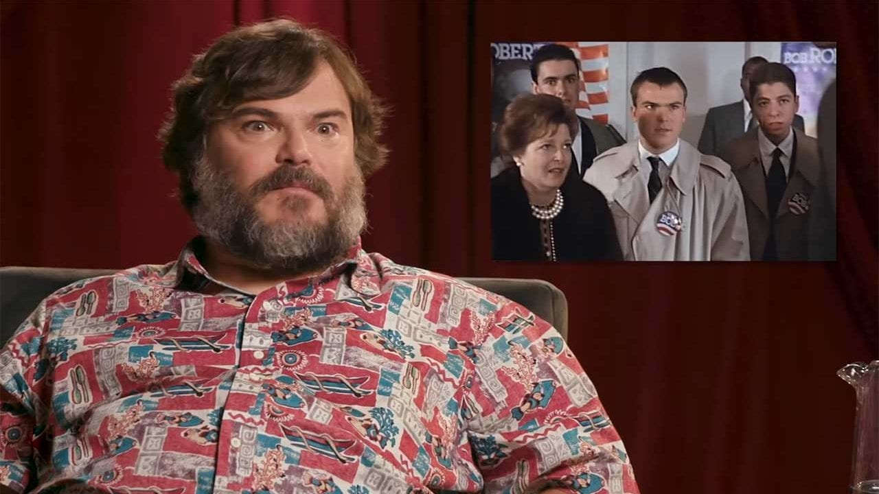 Jack Black geht seine eigene IMDb-Seite durch