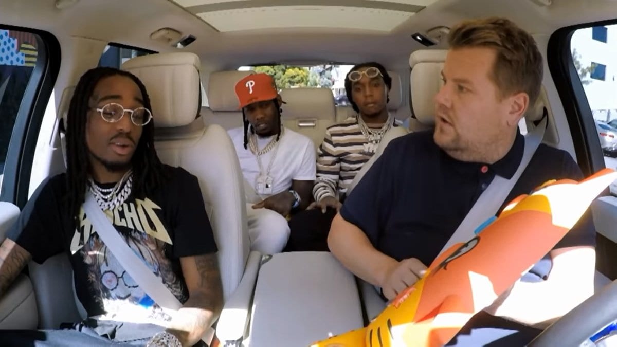 Carpool Karaoke mit Hip Hop-Trio Migos