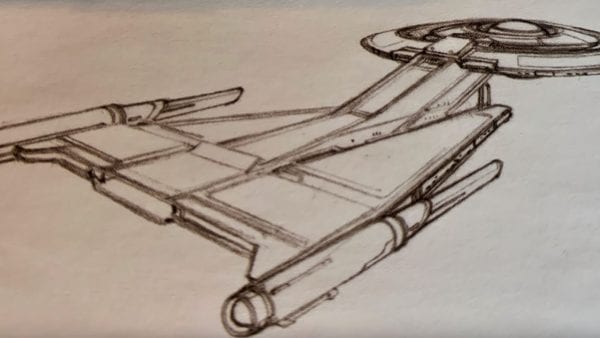 USS Discovery Designprozess