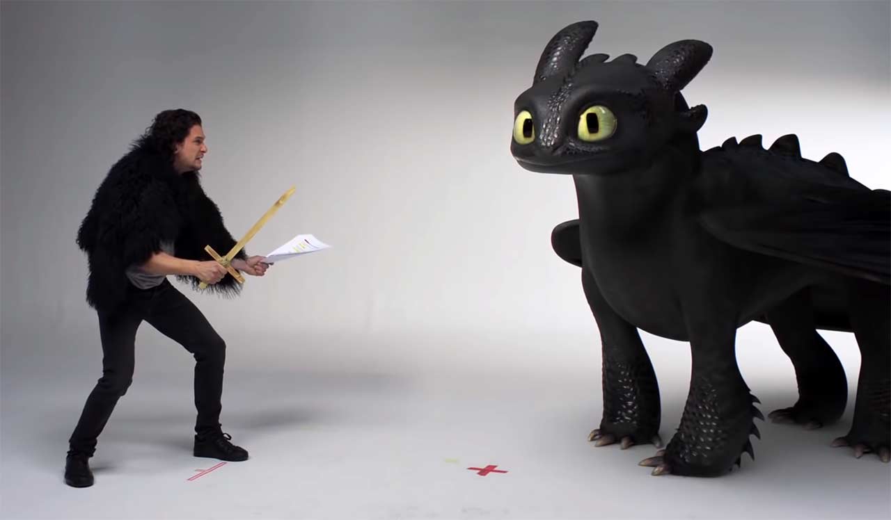 Kit Harrington spricht für „How to Train Your Dragon“ vor