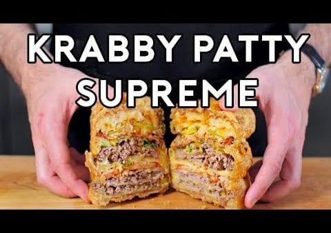 Binging with Babish: Krabby Supreme from Spongebob Squarepants